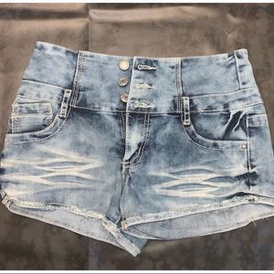 high waisted shorts